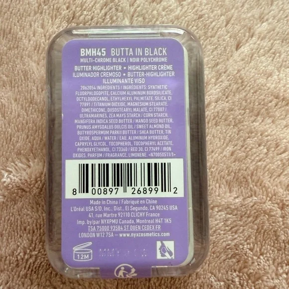 Lacoste Blue Pouch with About Face and NYX makeup products - Picture 6 of 6